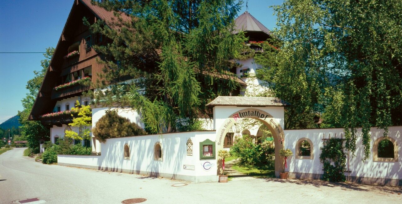 Romantikhotel Almtalhof Grünau im Almtal Exterior foto